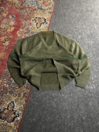Vintage olive pullover