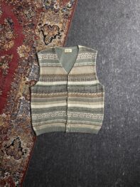 Vintage MALAGRIDA knitted vest