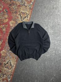 Vintage GAZMAN knitted 1/4 zipper