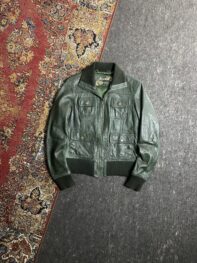 Bershka women’s genuine Leather jacket