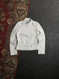 MNG women’s genuine Leather jacket (racing fit )