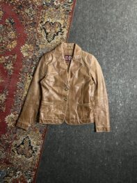 JO-EM women’s genuine Leather jacket