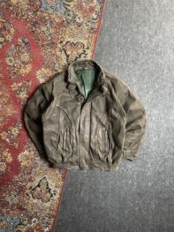 Boxy Unisex genuine Leather jacket