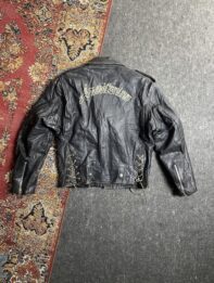 Vintage AMERICANINO genuine Leather racing jacket