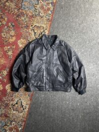 Premium LOTTUSSE genuine Leather bomber jacket (made in Spain)