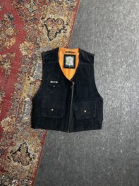 navairUnisex suede genuine Leather vest