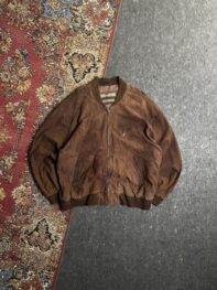 Dark brown Unisex genuine Leather jacket