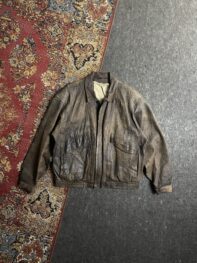 Faded Unisex genuine Leather jacket