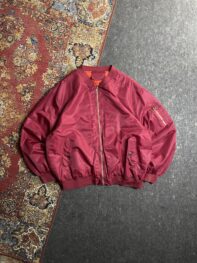 •Vintage bomber jacket