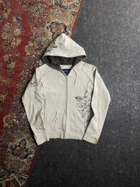 •2000’s women hard rock cafe zip hoodie
