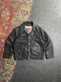 helston’s genuine Leather jacket (made in France)