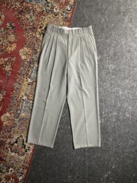 •ASHBRIDGE pleated pants (light gray)