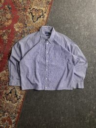 •GAZ MAN Long sleeves Boxy shirt