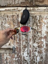 •OAKLEY (Double X) full metal silver&gold
