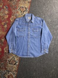 • All cotton denim shirt
